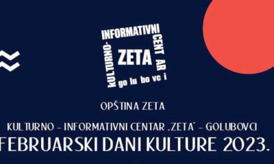 februarski dani kulture zeta 2023