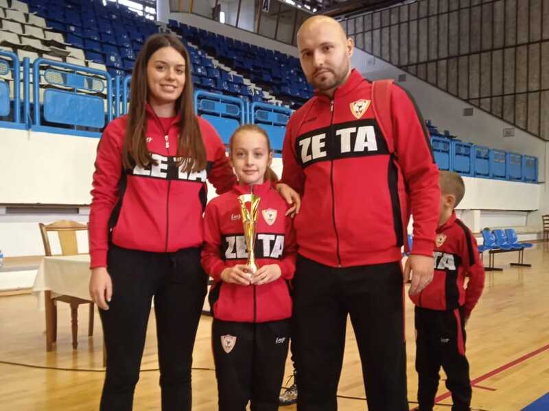 nija ajković karate klub zeta trofej nikšića 2023