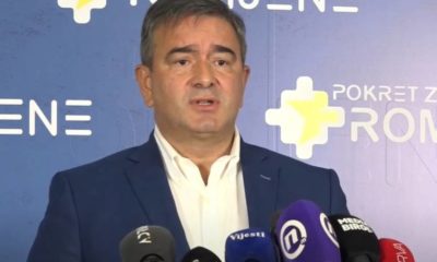 pokret za promjene nebojša medojević