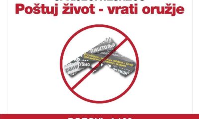 kampanja poštuj život vrati oružje