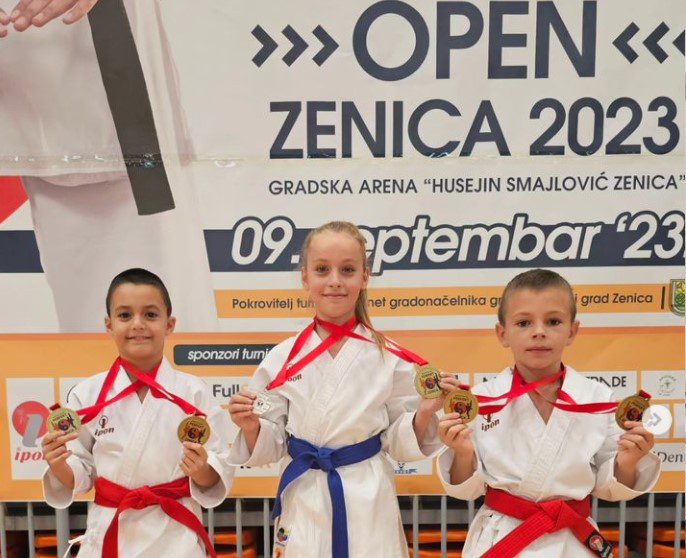 karate klub zeta, zenica open