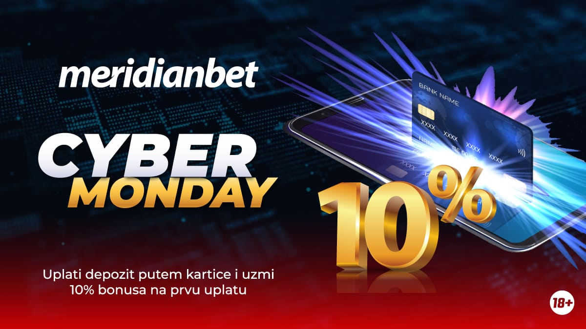 cyber monday meridianbet