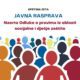 Nacrta Odluke o pravima iz oblasti socijalne i dječje zaštite, javna rasprava