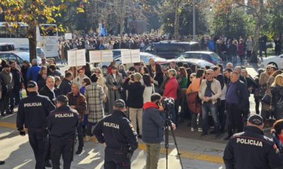 prosvjetari protest skupština cg