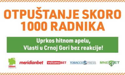 otpuštanje radnika kladionice