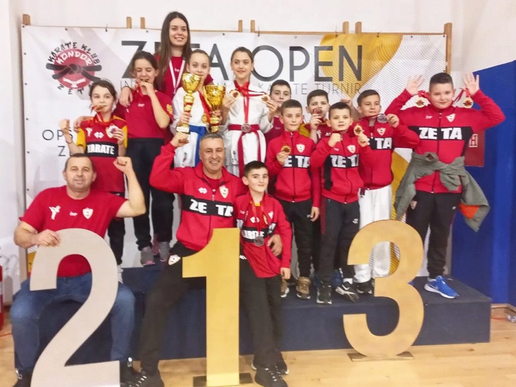 Karate Klub Zeta Uspješno Započeo Novu Sezonu Portal Zeta